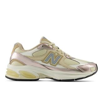 New Balance Unisex 2010 in Beige, Pelle Scamosciata/Rete, Taglia 37.5