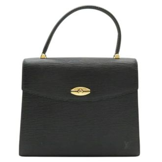Louis Vuitton Pre-owned Malesherbes Epi Leather Handbag - Dames - Pre-owned - Zwart - Maat: ONE Size Leer