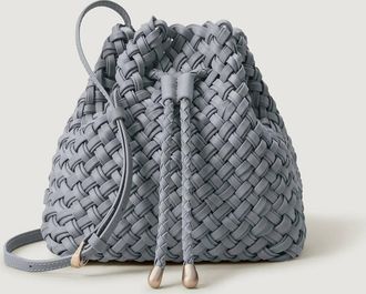 Naghedi Womens Gramercy Bucket Bag In Grey