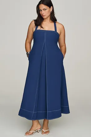 English Factory Halter Midi Dress