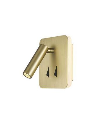 Mantra Mantra Aplique Led Cayman Cuadrado Con Lector