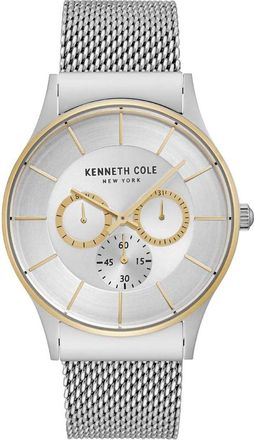 Kenneth Cole KC51040023 Mens Classic Dress Watch - Silver - One Size