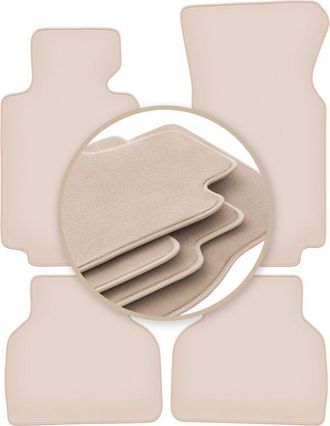 OEM Alfombrillas Premium Beige Para: Bmw 7 E38 Sed&aacute;n 1994-2001