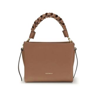Coccinelle Boheme Handtas - Dames - Handtassen - Beige - ONE Size - Leer - Tassen