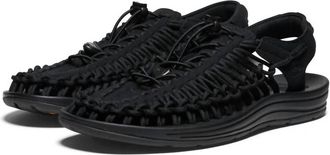 Keen MenS Uneek Sandals -Medium In Black/black