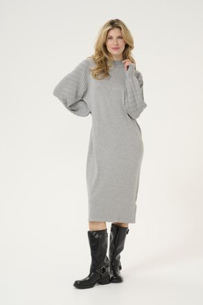 Kaffe Jurk Loose fit Grey Melange