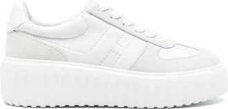 Hogan H-Stripes Platform Sneakers