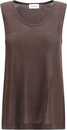 P.A.R.O.S.H. Mujer, Camisetas, Marr&oacute;n, Talla: M