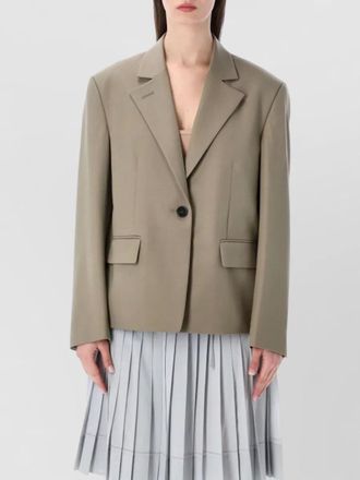 Low Classic structured tailored jacket clean line design