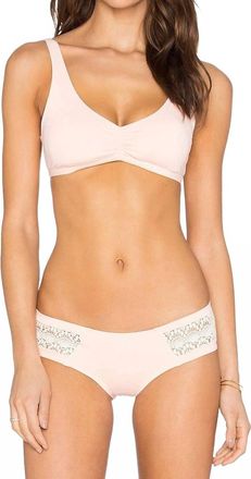 L*Space Twilight Bikini Bottom In Creamsicle