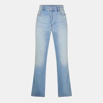 Diesel Mens 1998 Back Straight Leg Jeans in Blue Denim - Size 28W/32L