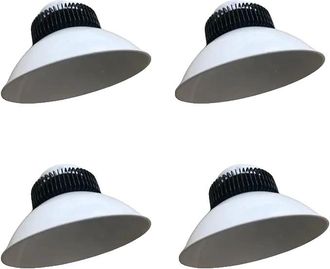 OEM L&aacute;mpara Colgante Led De Bajo Consumo, Construcci&oacute;n De Aluminio Resistente, 4 Unidades, 200 W