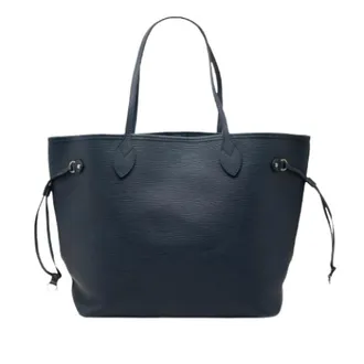 Louis Vuitton Pre-owned Tote Bags, female, Blue, Size: ONE SIZE Pre-owned Neverfull MM