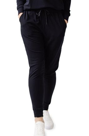 Cozy Earth Jogger Sweatpants in Black at Nordstrom, Size Xx-Large