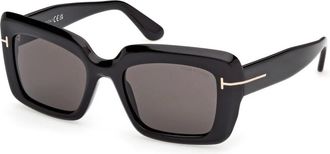 Tom Ford Sunglasses, female, Black, 52 MM, Ft1318 01A Sunglasses