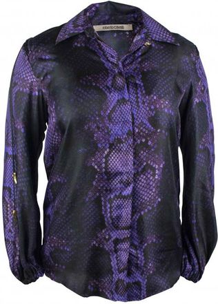 Roberto Cavalli Overhemd Paars