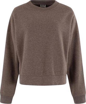 Moscow Hoodies & sweatvesten, Dames, Bruin, 2Xl, Katoen, Sweatshirt Mscw - 78-04 Holiday