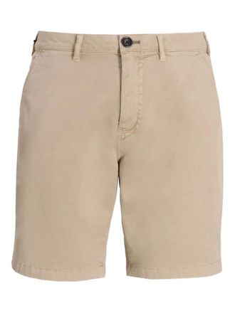 Paul Smith button-fastening cotton shorts - men - pure cotton - 34 - Neutrals