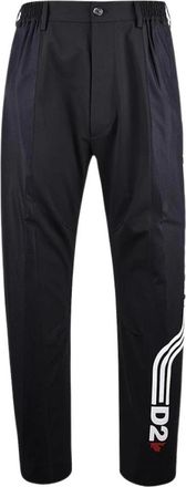 Dsquared2 Wool Blend Chinos - Heren - Chinos - Zwart - M - Broeken