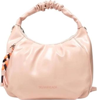 Silvian Heach Stijlvolle Modelnaam Handtas - Dames - Handtassen - Roze - ONE Size - Leer - Tassen