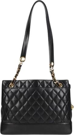 Chanel Pre-owned Shoulder Bags, female, Black, Size: ONE SIZE Pre-owned Shoulder Bag