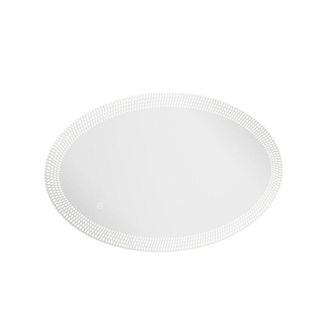 Crosswater Canvass spiegel - 90x50cm - LED - ovaal