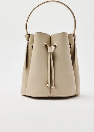Melie Bianco Laguna Cinched Vegan Leather Bucket Bag