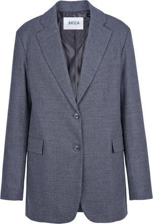 Jucca Blazers - Dames - Blazers - Grijs - S - Leer - Jassen