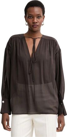 Pinko Pinko, Donna, Camicette, Marrone, S, new