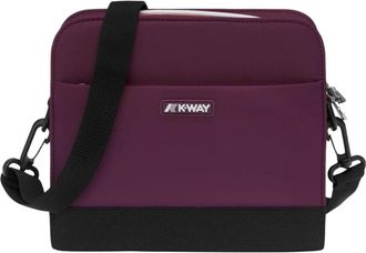 K-Way Nylon Ripstop Pouch - Dames - Schoudertassen - Paars - ONE Size - Nylon - Tassen