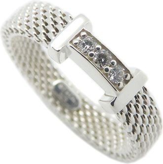 Tiffany & Co. Silver 925 Band Ring (Pre-Owned)