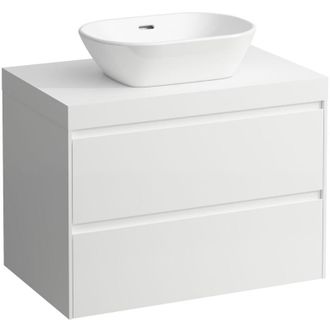 Laufen Lani Encimera De Lavabo Blanco Mate Incl. Mueble Bajo - Laufen