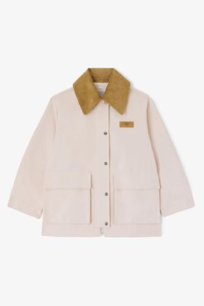 Ganni Jacket in Pink Twill - Size XXS/XS