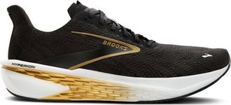 Brooks Mens Hyperion 2 Running Shoes In Black/gold/pink