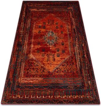 RugsX Rugsx - Wool carpet omega mistik red red 100x150 cm