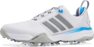 adidas Golf Adipower 26 Wide Golf Shoes Mens Golf Shoes Dash Grey/Iron Met./Lucid Ray Blue : 10.5 D - Medium, Leather