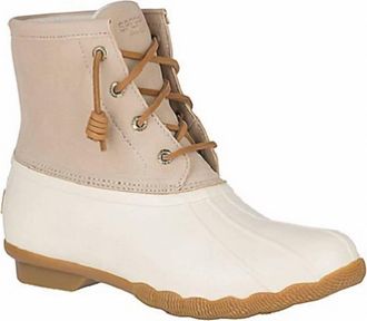 Sperry Top-Sider Womens Saltwater Puff Boot In Ivory