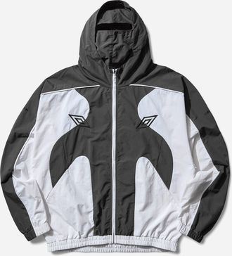 Umbro Masked Track Jacket White / Dark Olive