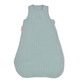 Little Crevette Saco de dormir de verano de algod&oacute;n ecol&oacute;gico crudo 6-18 meses