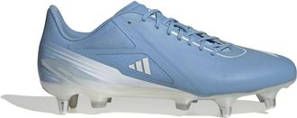 adidas Mens Adizero Rs15 Pro Soft Ground Rugby Boots in Blu/Wht - Blue - Size UK 7.5