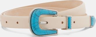 D&eacute;hanche D&eacute;hanche Cintur&oacute;n de piel Travertine