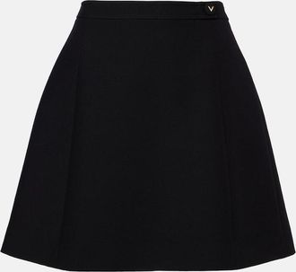 Valentino Crepe Couture miniskirt