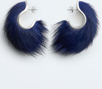 Bottega Veneta Claw Earrings - Blue - Women