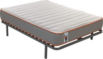 What The Sleep Colch&oacute;n 90x190cm y somier WTS Rock 16 l&aacute;minas 26cm Montaje incl