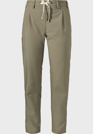 Sch&ouml;ffel Outdoorhose SCH&Ouml;FFEL Pants Oaktree L, Damen, Gr. 38, Normalgr&ouml;ssen, braun (4725, braun), Oberstoff : 61% Polyester 39% Viskose, Hosen Outdoorhose