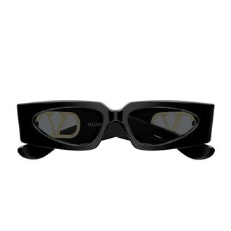 Valentino Sunglasses Vg0001 S 001 Black/Grey Women
