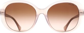 Ralph Lauren Ralph by Lauren Round Womens Shiny Opal Pink Gradient Brown RA5335U - One Size
