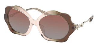 Coach HC8346BU C9200 54008D Womens Sunglasses Brown Size 55