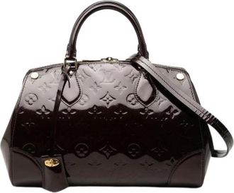 Louis Vuitton Pre-owned Santa Monica Bag - Dames - Vintage Handtas - Paars - ONE Size - Leer - Vintage