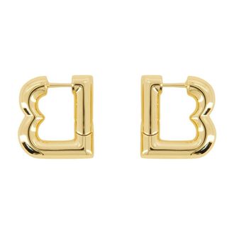 Balenciaga Eisa Xs B Oorbellen - Dames - Oorbellen - Geel - ONE Size - Accessoires
